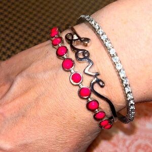 Three piece bracelet set